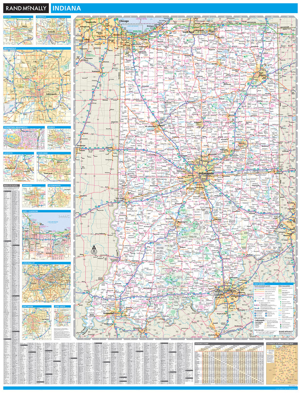 Indiana by Rand McNally
