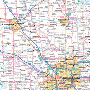 Indiana by Rand McNally