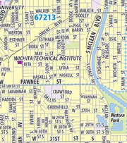 Wichita Metro Area Wall Map