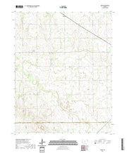 US Topo 7.5-minute map for Adams KS