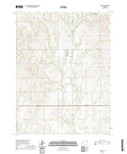 US Topo 7.5-minute map for Agenda KS