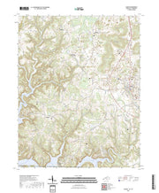 US Topo 7.5-minute map for Albany KYTN