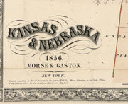 Kansas & Nebraska, 1856