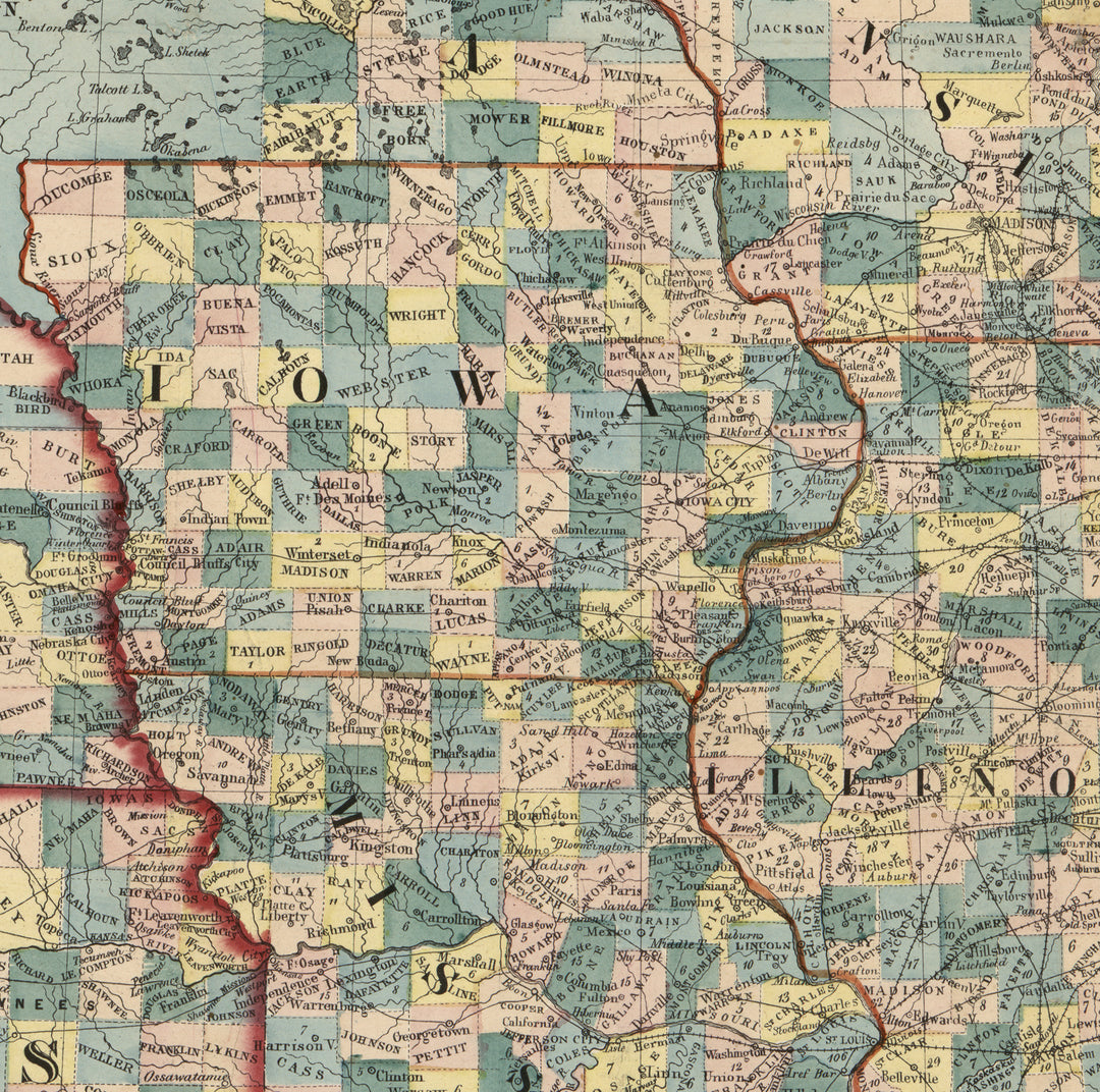 Kansas &amp; Nebraska, 1856