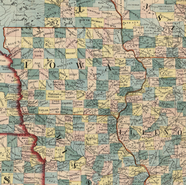 Kansas & Nebraska, 1856