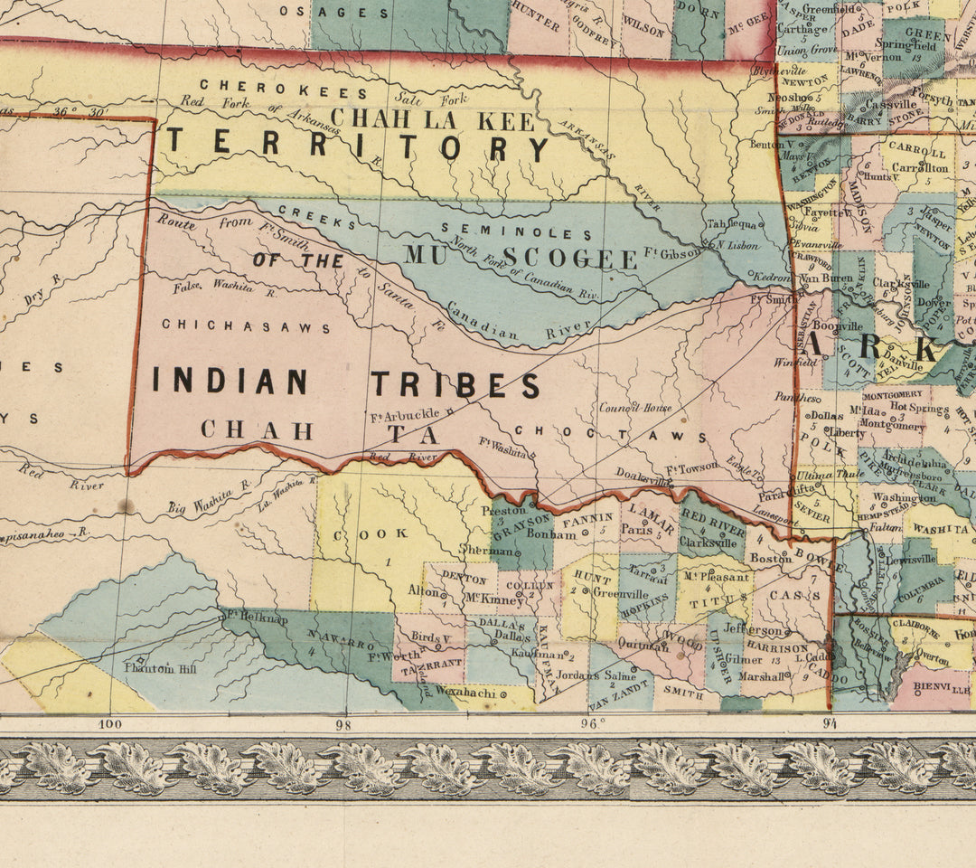 Kansas &amp; Nebraska, 1856