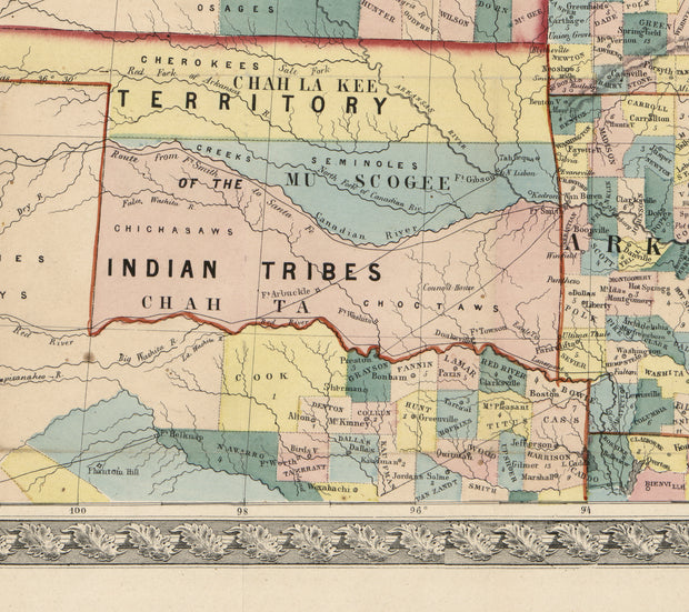 Kansas & Nebraska, 1856