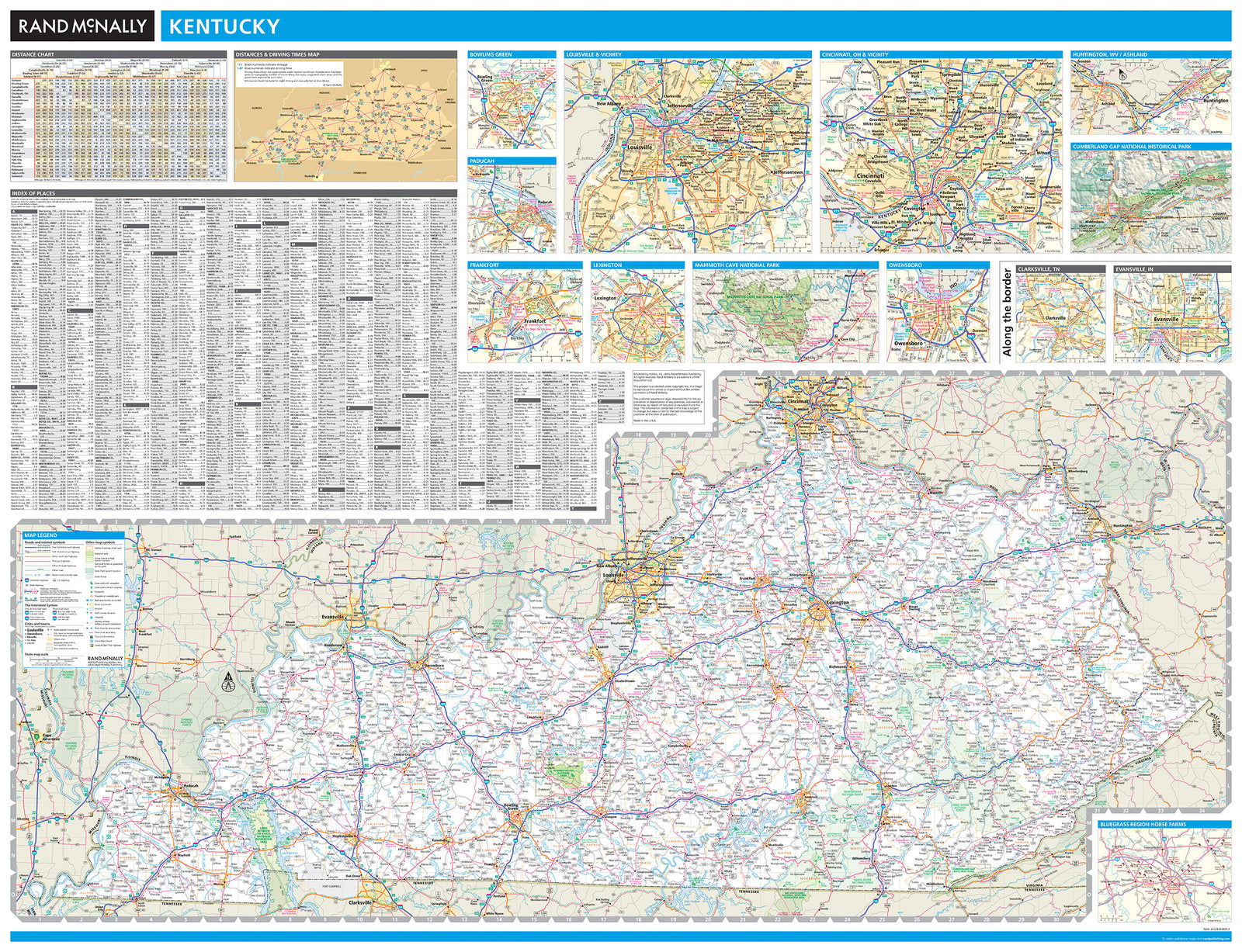 Kentucky by Rand McNally