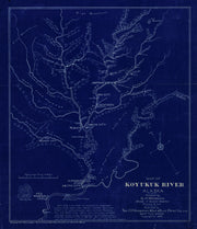Map of Koyukuk River, Alaska - 1899