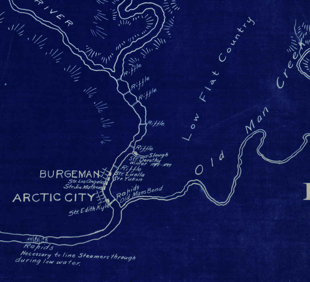 Map of Koyukuk River, Alaska - 1899
