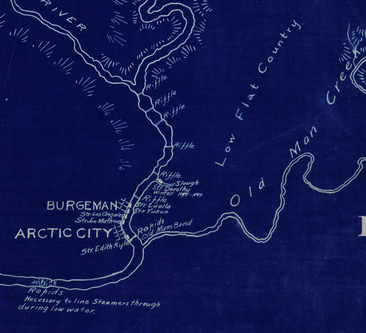 Map of Koyukuk River, Alaska - 1899