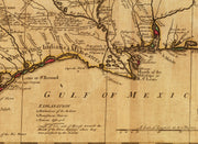 A Map of Louisiana and the River Mississippi, 1721