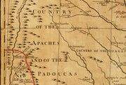 A Map of Louisiana and the River Mississippi, 1721