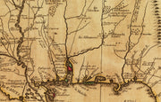 A Map of Louisiana and the River Mississippi, 1721
