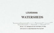 Louisiana Watersheds, 1991