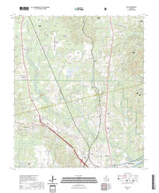 US Topo 7.5-minute map for Ball LA