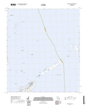 US Topo 7.5-minute map for Barataria Pass LA