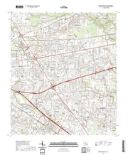 US Topo 7.5-minute map for Baton Rouge East LA