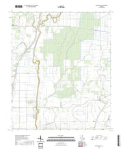 US Topo 7.5-minute map for Baxter Bayou LA
