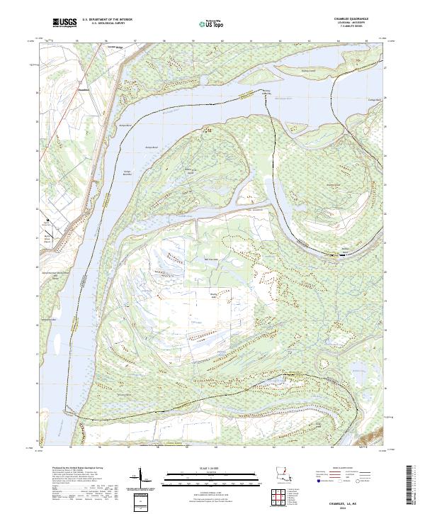 Chamblee Map US Topo 7.5-minute map for Chamblee LAMS – American Map Store