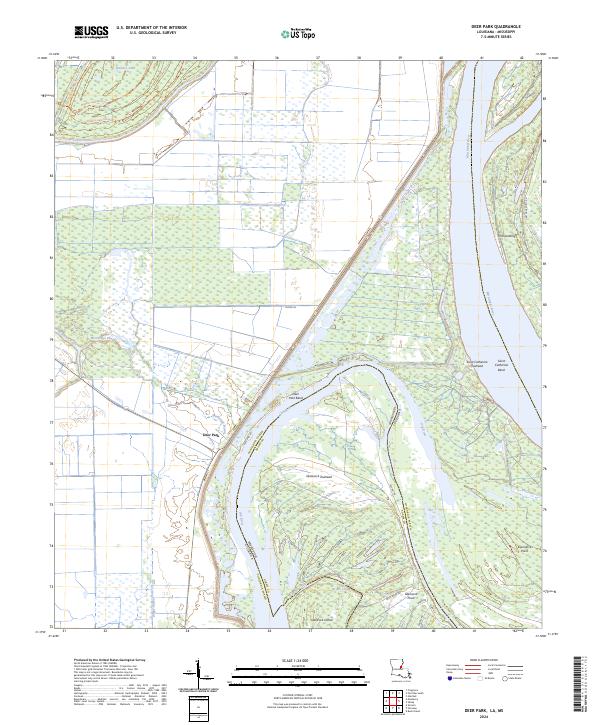 US Topo 7.5-minute map for Deer Park LAMS