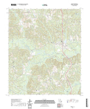 US Topo 7.5-minute map for Dubach LA