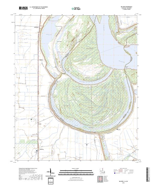 US Topo 7.5-minute map for Millikin LAMS