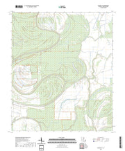 US Topo 7.5-minute map for Waverly SE LA