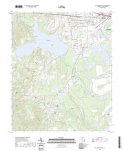 US Topo 7.5-minute map for West Monroe South LA