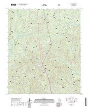 US Topo 7.5-minute map for Williana LA