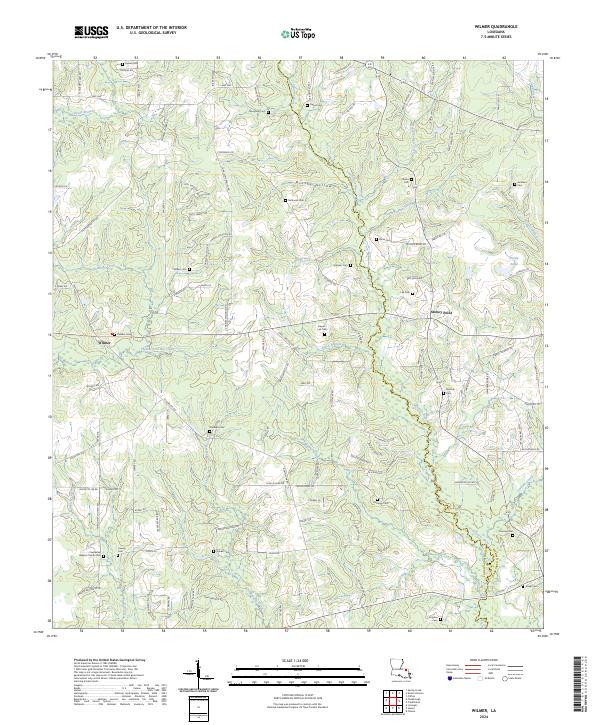 US Topo 7.5-minute map for Wilmer LA