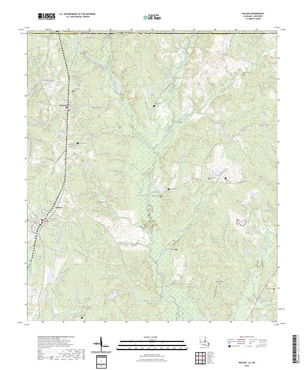 US Topo 7.5-minute map for Wilson LAMS