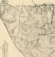 Topographical Map of Lewis and Clarke County, Montana, 1890