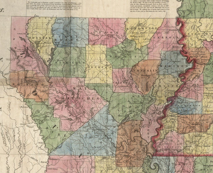 Louisiana and Mississippi, 1851