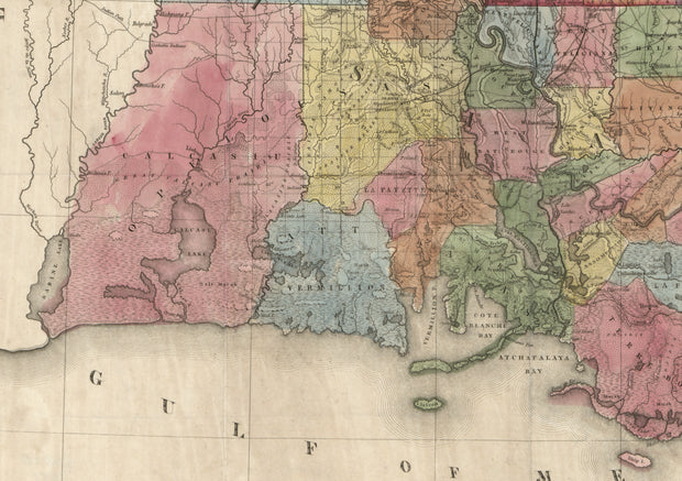 Louisiana and Mississippi, 1851