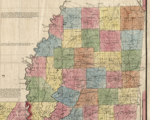 Louisiana and Mississippi, 1851