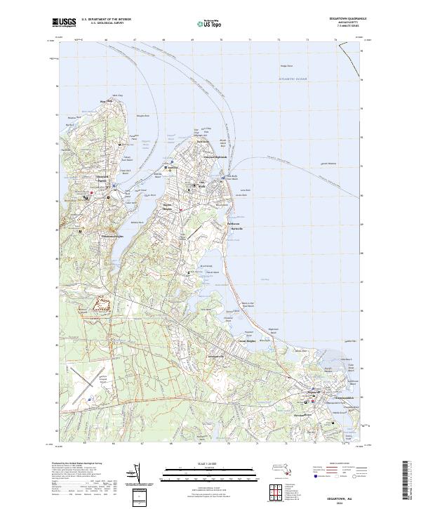US Topo 7.5-minute map for Edgartown MA