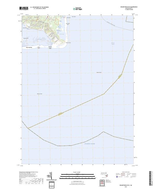 US Topo 7.5-minute map for Edgartown OE SE MA