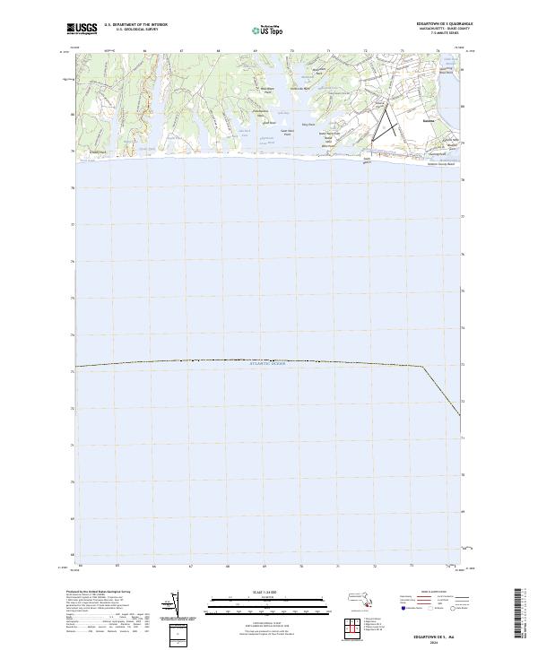 US Topo 7.5-minute map for Edgartown OE S MA