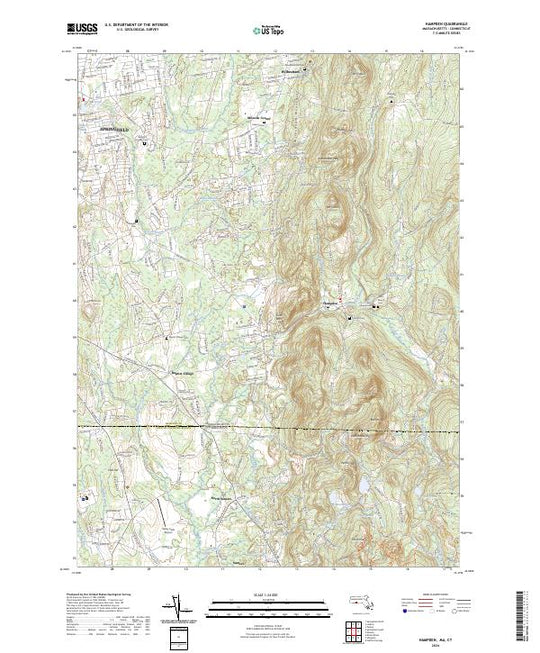 Mact Map US Topo 7.5-minute map for Hampden MACT – American Map Store