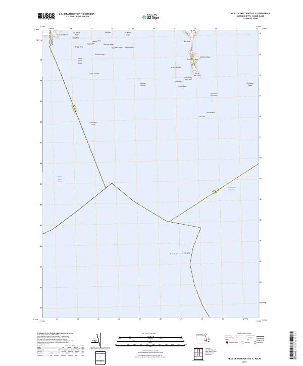 US Topo 7.5-minute map for Head of Westport OE S MARI