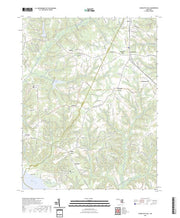 US Topo 7.5-minute map for Charlotte Hall MD