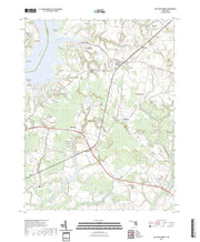 US Topo 7.5-minute map for East New Market MD