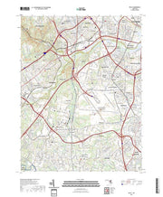 US Topo 7.5-minute map for Relay MD