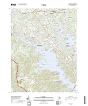 US Topo 7.5-minute map for Round Bay MD