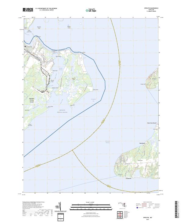 US Topo 7.5-minute map for Spesutie MD
