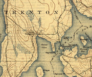 Acadia by the USGS, 1922