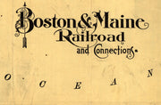 Boston & Maine Railroads and Connections, 1898