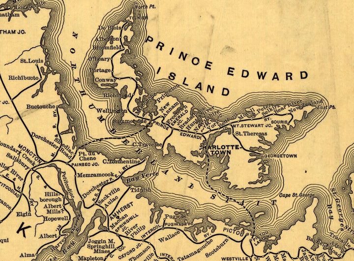 Boston &amp; Maine Railroads and Connections, 1898