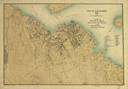 Map of Bar Harbor, Maine, 1896